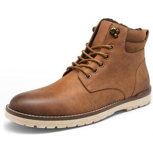 👑Men's Chukka Hiking Boots Brown Casual Comfortable Waterproof Lace Up Shoes